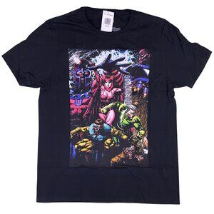 Marvel X-Men Brotherhood of Evil Mutants Graphic Tee T-Shirt Black Men's L